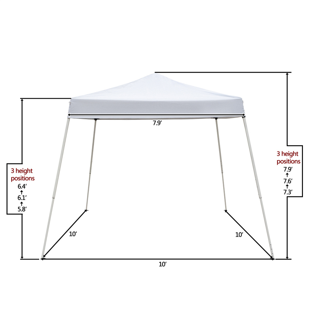 Cheap Goat Tents 3 X 3 Meter Waterproof Folding Tent Oxford Cloth Outdoor Portable Home Use Assemble Tent For Camping Hiking Drop shipping   